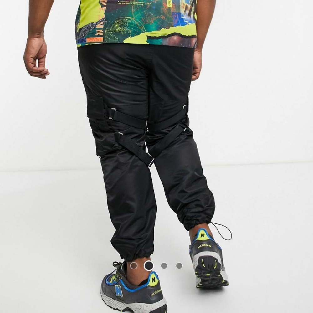 ASOS Strap & Zip Sweat Pants